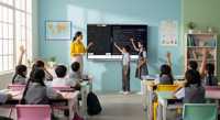 Fabrieks Prijs Interactief Whiteboard met Pen/Vingerbediening 65/55 Inch voor Schoolgebruik 1 Jaar Garantie