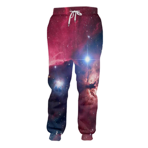 2024 dernière conception partout pantalon de Compression imprimé par sublimation complète avec pantalon de survêtement en polaire sublimé à taille élastique - Product Image 1