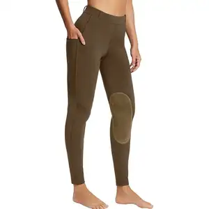 Dames Panty 'S Hoge Taille Rijbroek Paardensport Legging Paardrijbroek Hardlopen Yoga Legging