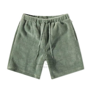 Pantalones Cortos Deportivos para Hombre de Alta Calidad, Bordado Personalizado, Diseño Sólido Informal, Antiarrugas, Corte Relajado, Cómodos, Ecológicos, de Secado Rápido - Product Image 6