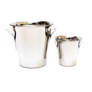 Nueva bañera grande para bebidas, enfriador de vino de champán de Metal sostenible, cubo de hielo de cerveza grande de estilo Vintage con asas - Product Image 4