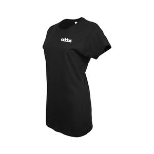 Camiseta de talla grande a la moda para mujer, venta al por mayor, diseño personalizado con decoración de botones y patrón geométrico teñido liso - Product Image 2