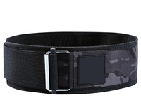 Ceinture d'haltérophilie avec logo personnalisé de marque propre ceinture d'haltérophilie soutien dorsal gymnastique exercice Fitness entraînement ceinture de levage