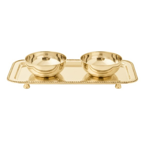 Plateau à chocolat en acier inoxydable de luxe, design personnalisé, bol à bonbons fait à la main, style classique, nouveau bol à chocolat élégant - Product Image 5