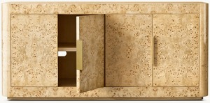 Panneau latéral 4 portes en bois de ronce polyvalent pour la maison salon hôpital appartement utilisation pour la cuisine maison bureau supermarché utilisation - Product Image 2