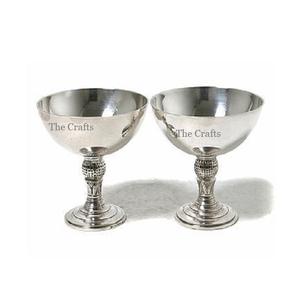 Exclusive Quality <b>Ice</b> <b>Cream</b> <b>Cup</b> Stainless Steel Silver Color <b>Ice</b> <b>Cream</b> <b>Cup</b> For Hotel And Restaurant Use - Product Image 1