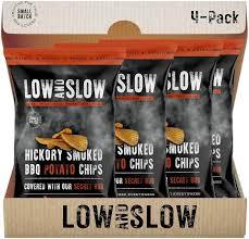 Chips de Papa Horneados Ahumados con Hickory Picante, Lenta y Baja Cocción |   Paquete de 4 Bolsas de 5.0 oz Cada Una, 20 oz en Total, Especias Originales de Texas - Product Image 4