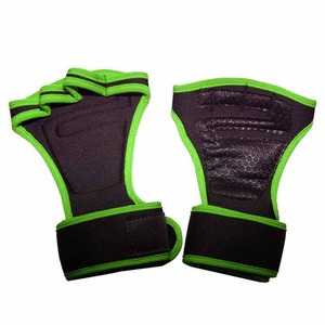<b>Gymnastics</b> Weight Lifting Leather Hand Palm Protection Grips Pads - Product Image 3