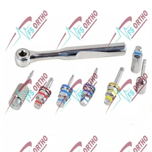 Dental Implant Mini Drivers Kit Universal <b>Ratchet</b> <b>Wrench</b> Hex Drivers 8 Pcs CE - Product Image 4