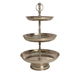 Modern Tableware Design Three Tier Design Cake Stand Best Indoor Party and Wedding Design Cake Tools <b>Resin</b> Epoxy <b>Mold</b> - Product Image 6