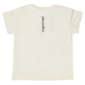 Boys Half Sleeves T-Shirt - White - Product Image 2