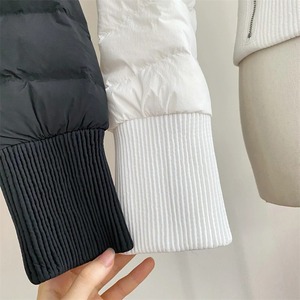 Nouvelle élégante fermeture éclair en gros doudoune personnaliser la conception doudoune femmes veste tendance coupe-vent à capuche veste d'hiver - Product Image 5