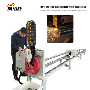 2000W Faserlaser-Rohrschneidemaschine für Schwere Quadrat- und Rundrohre Hocheffizientes CNC-Metallrohrschneidewerkzeug - Product Image 3