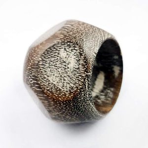 Servilleteros de madera de lavado blanco de alta calidad, decoración de mesa impresionante, agregue un toque romántico, cenas, fiestas, bodas, ocasiones especiales - Product Image 6