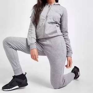 Survêtements pour femmes, design personnalisé, couleur unie, imprimés, survêtement en coton lourd pour l'hiver, survêtement pour femmes - Product Image 6