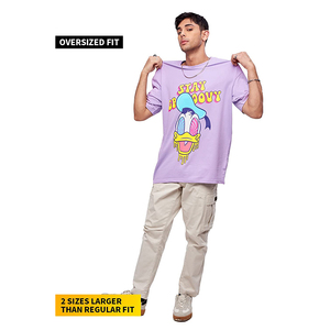 เสื้อยืดแขนสั้นสำหรับผู้ชายโอเวอร์ไซส์ผ้าคอตตอนแห้งเร็วระบายอากาศได้ดี100เปอร์เซ็นต์พิมพ์โลโก้ตามสั่ง - Product Image 3