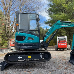 Miniexcavadora SWE80 lista para enviar con componentes de núcleo de motor Koop Laidong de alta calidad que incluyen stock de máquina de segunda mano de motor - Product Image 1