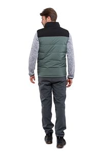 เสื้อแจ็กเก็ตทรงปลาปักเป้าครึ่งแขนวัสดุสำหรับฤดูหนาวโลโก้ตามสั่ง - Product Image 3