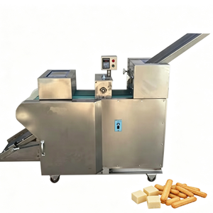 Machine à découper la pâte à chinchin motorisée automatique Runxiang, haute capacité 300 kg/h, deux vitesses, 220V/380V, machine à grissini, garantie 2 ans - Product Image 5