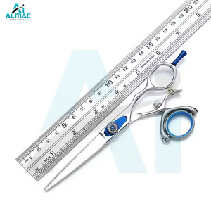 Tijeras de corte de pelo de peluquero de aleación 440c japonesas profesionales al por mayor cuchillas extraíbles de acero inoxidable afiladas de alta calidad - Product Image 4