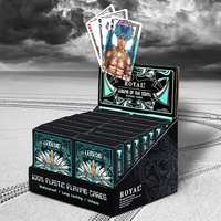 Cartes à jouer Legend Coatl Poker, 54 cartes par jeu, revêtement unique des deux côtés, 63x88mm, finition brillante, plastique, personnalisable