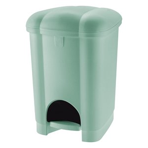 Waste <b>bin</b> (16Lt) pedal <b>lid</b> CAROLINA Sage 8101535814 - Product Image 1