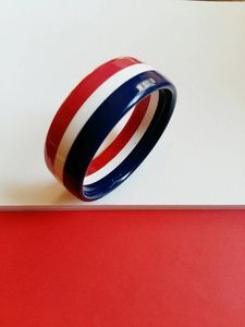 สร้อยข้อมือเรซินทำด้วยมือเป็นมิตรกับสิ่งแวดล้อมพร้อมโลโก้ชื่อย่อรูปแบบนางฟ้าดีไซน์ทันสมัยปรับขนาดได้ - Product Image 3