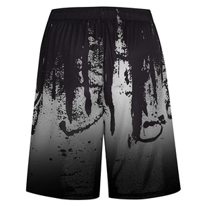 ชุดออกกำลังกาย2ชิ้นสำหรับผู้ชาย,ชุดวอร์มแฟชั่นแบบเรียบง่ายดีไซน์แบบระเหิดตามสั่งสำหรับฤดูร้อน - Product Image 5