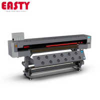 Impresora de sublimación de tinte automática de gran formato de alta velocidad 1,9 m rollo de impresión secundaria de tinte a rollo I3200 A1Dye impresora de papel secundario
