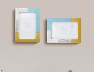 Latest Design MDF Board Photo <b>Frame</b> With Bone & Resin Design Home Office Room Decorative photo <b>frame</b> Households Item Best Price - Product Image 4