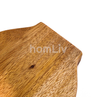 Pot de fleurs en bois de teck naturel, vase rond en bois, conteneur pour plantes en bois massif pour la décoration de la maison, cadeaux décoratifs faits à la main