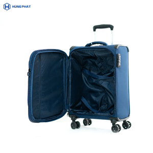 Fournitures d'usine 100% valise bagages 036 bagages souples tissu Polyester doublure Polyester valise de luxe accroché Phat usine - Product Image 1