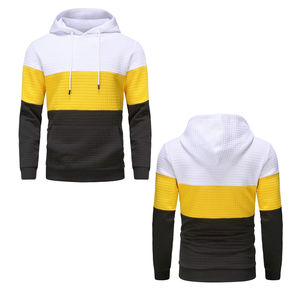 เสื้อฮู้ดและชุดวอร์มกันยับแบบถักสั่งทำพิเศษสำหรับผู้ชาย สีเขียว ชุดเสื้อฮู้ดและกางเกงวอร์ม - Product Image 6