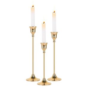 Bougeoir en métal de haute qualité, fait à la main, écologique, design moderne, exclusif, or, pour la Saint-Valentin, anniversaire, Pâques - Product Image 1