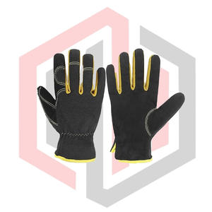 Gants de travail en cuir pour hommes et femmes, renforcés, durables, pour le jardinage, respirants, sans silicone, sans poudre, personnalisables - Product Image 4