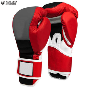 Gants d'entraînement de boxe de haute qualité au prix de gros 6oz 8oz 10oz 12oz 14oz 16oz cuir de vachette véritable personnalisé - Product Image 1