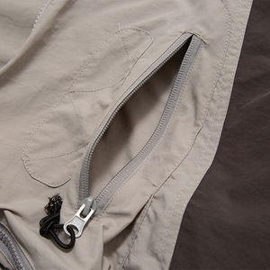 Hip Hop Streetwear personalizado Multi bolsillos cremallera cortavientos ligero hombres Cargo chaqueta con capucha 2026 - Product Image 6