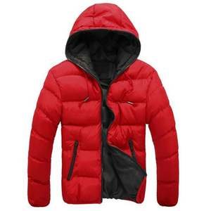 แจ็กเก็ตขนแกะมีฮู้ดสำหรับผู้ชายเสื้อกันลมแจ็คเก็ตขนแกะสำหรับใส่กลางแจ้งไซส์ใหญ่สำหรับฤดูหนาว - Product Image 4