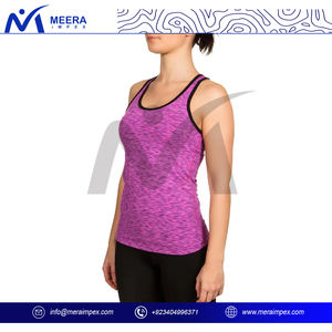 Débardeur sans manches à la mode pour femme-tenue d'été chic et légère, mélange de coton et de polyester, parfait pour un usage quotidien - Product Image 4