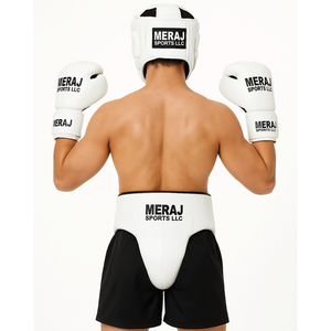 Set completo de boxeo: guantes, protector de cabeza, protector de caderas, equipo de protección para entrenamiento, sparring, gimnasio, kickboxing y fitness. - Product Image 2