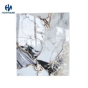 Feuille de marbre résistante aux rayures, promotionnelle, personnalisée, feuille de marbre UV bon marché, feuille de marbre UV de marque Hannuo - Product Image 1