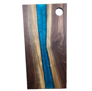 Home & Hotelware Wholesale New Design Table Top Wood & Resin Chopping <b>Board</b> Kitchen <b>Tool</b> Cutting <b>Board</b> - Product Image 2