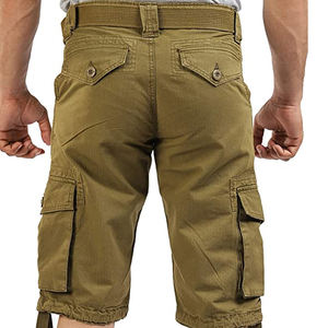 Solid Color Comfortable <b>Men</b> Cargo <b>Shorts</b> Oem Bulk Wholesale Custom <b>Men</b> Cargo <b>Shorts</b> Made In Pakistan - Product Image 5