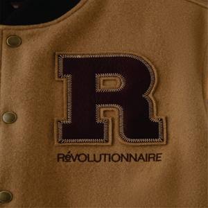 Vente en gros de veste streetwear d'extérieur veste de mode pour hommes avec logo personnalisé veste de baseball lettre lettre du collège letterman grande taille pour hommes - Product Image 3
