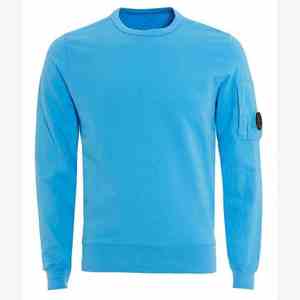 Vente en gros de sweatshirts à capuche personnalisés de couleur unie sweatshirt à col rond pour hommes pull de sport vierge pour hommes - Product Image 3