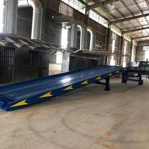 Rampa de carretilla elevadora estándar de calidad 10T-S, rampa de carga móvil conveniente de 10 toneladas, garantía de 1 año, nuevo piso de contenedor combinado directo - Product Image 1