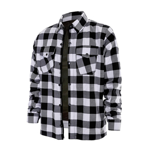 เสื้อเชิ้ตผ้าฟลานเนลสำหรับขี่มอเตอร์ไซค์ฤดูหนาวรุ่นคลาสสิก OEM ปี 2025 ผลิตภัณฑ์ใหม่ โพลีเอสเตอร์/คอตตอน ระบายอากาศได้ดี แห้งเร็ว คุณภาพสูง มีไซส์ใหญ่ - Product Image 3