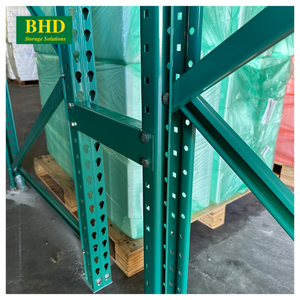 Estante de paleta de lágrima de 5 capas más vendido de BHD Vietnam, estructura de perno de acero verde, inventario directo de fábrica para almacén de almacenamiento - Product Image 6