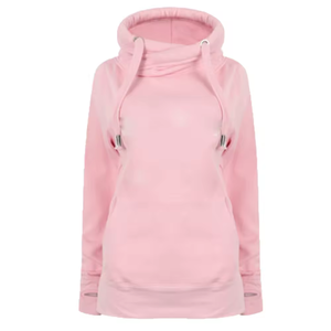 Sudadera con Capucha Unisex Amarilla de Forro Polar, Talla Grande, Manga Regular, Diseño con Letras, Informal, de Invierno, Tejida, con Bolsillo, 100% Algodón - Product Image 5