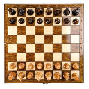 Échiquier au design antique Échiquier classique en bois en gros avec jeu étendu pour les jeux d'intérieur et d'extérieur - Product Image 4